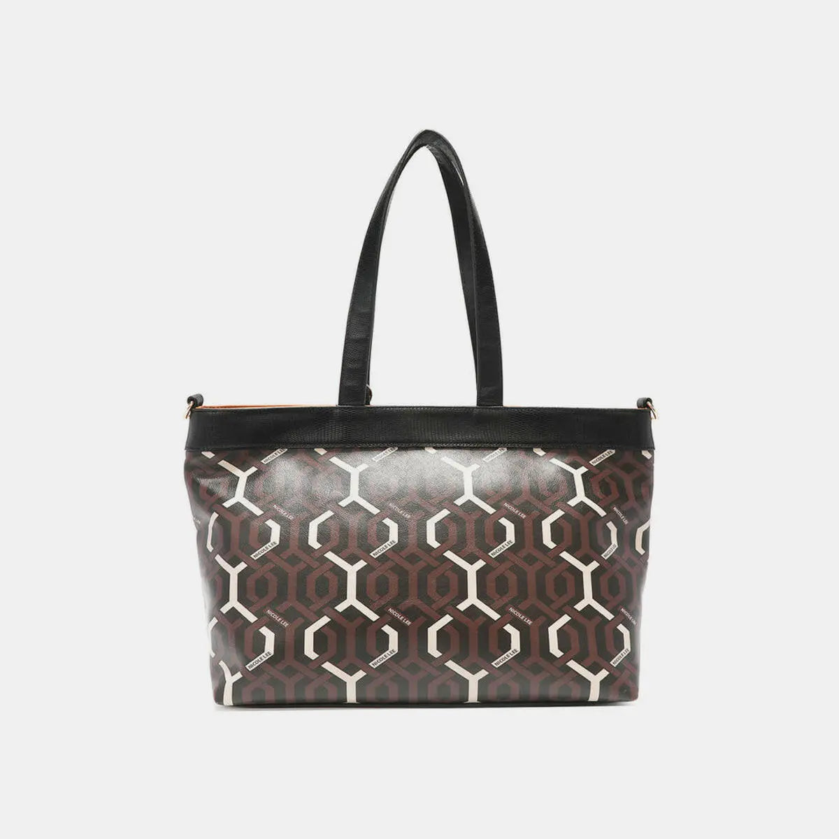 Nicole Lee USA Geometric Pattern Large Handbag.