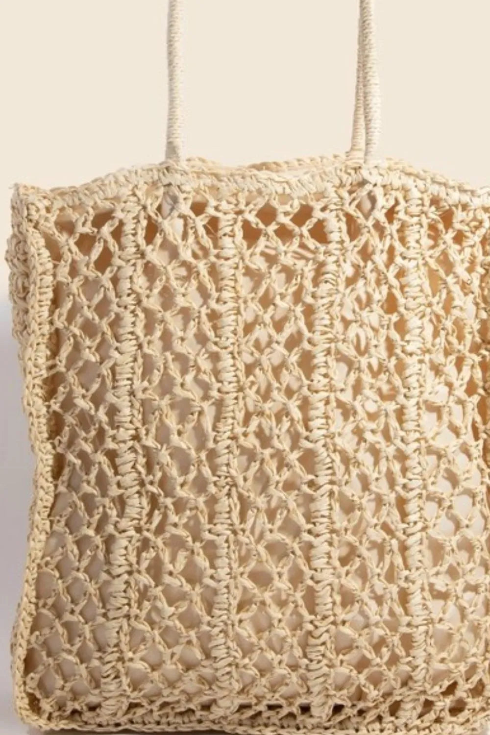 Fame Intricate Braided Tote Bag - Premium Tote Bag from Trendsi - Just $35.99! Shop now at Handbags Specialist Headquarter