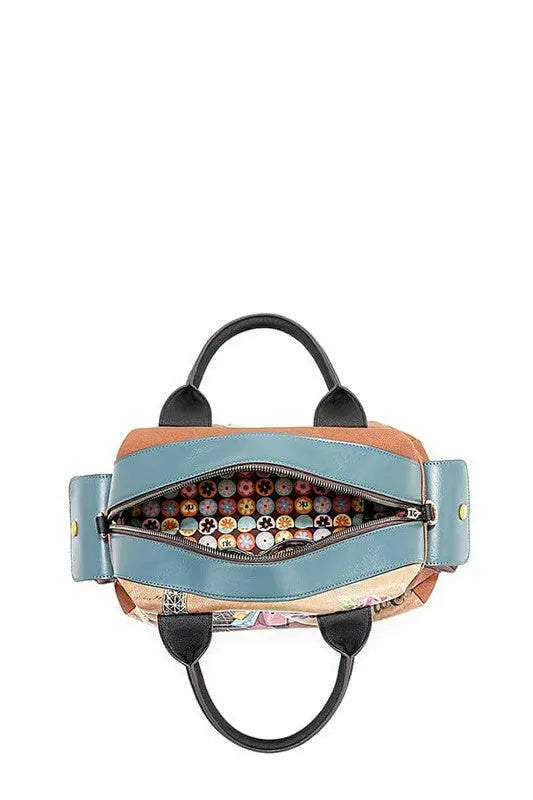 Nicole Lee USA Eco-Leather Boston Bag.