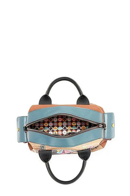 Nicole Lee USA Eco-Leather Boston Bag.