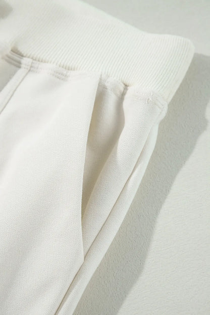 Drawstring High Waist Pants with Pockets - Premium Bottoms from Trendsi - Just $40.36! Shop now at Handbags Specialist Headquarter