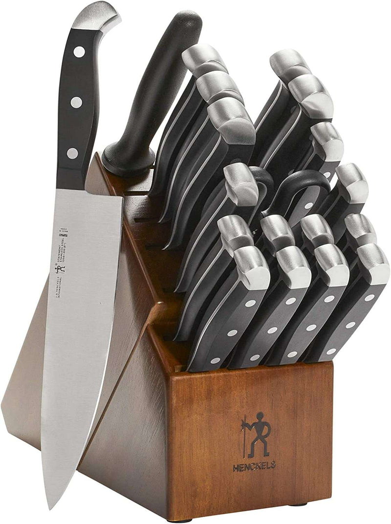 Premium Quality 15-Piece Knife Set with Block - German Engineered - Premium  from Visit the HENCKELS Store - Just $154.99! Shop now at Handbags Specialist Headquarter