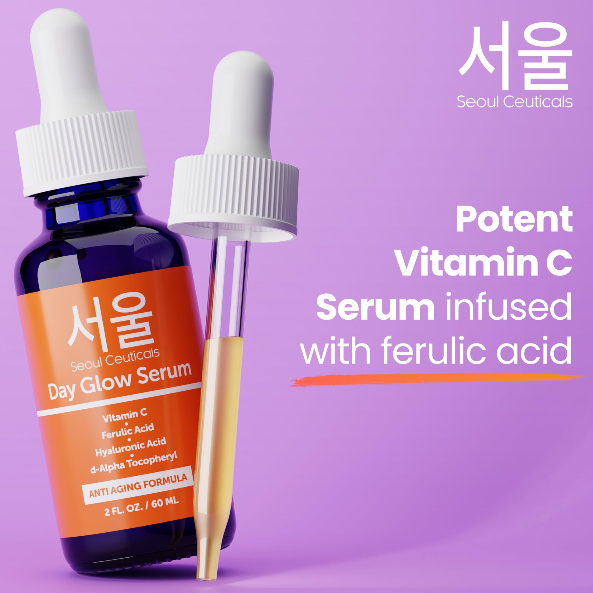 SeoulGlow 20% C + HA Anti - Aging Serum 1oz - Handbags Specialist Headquarter