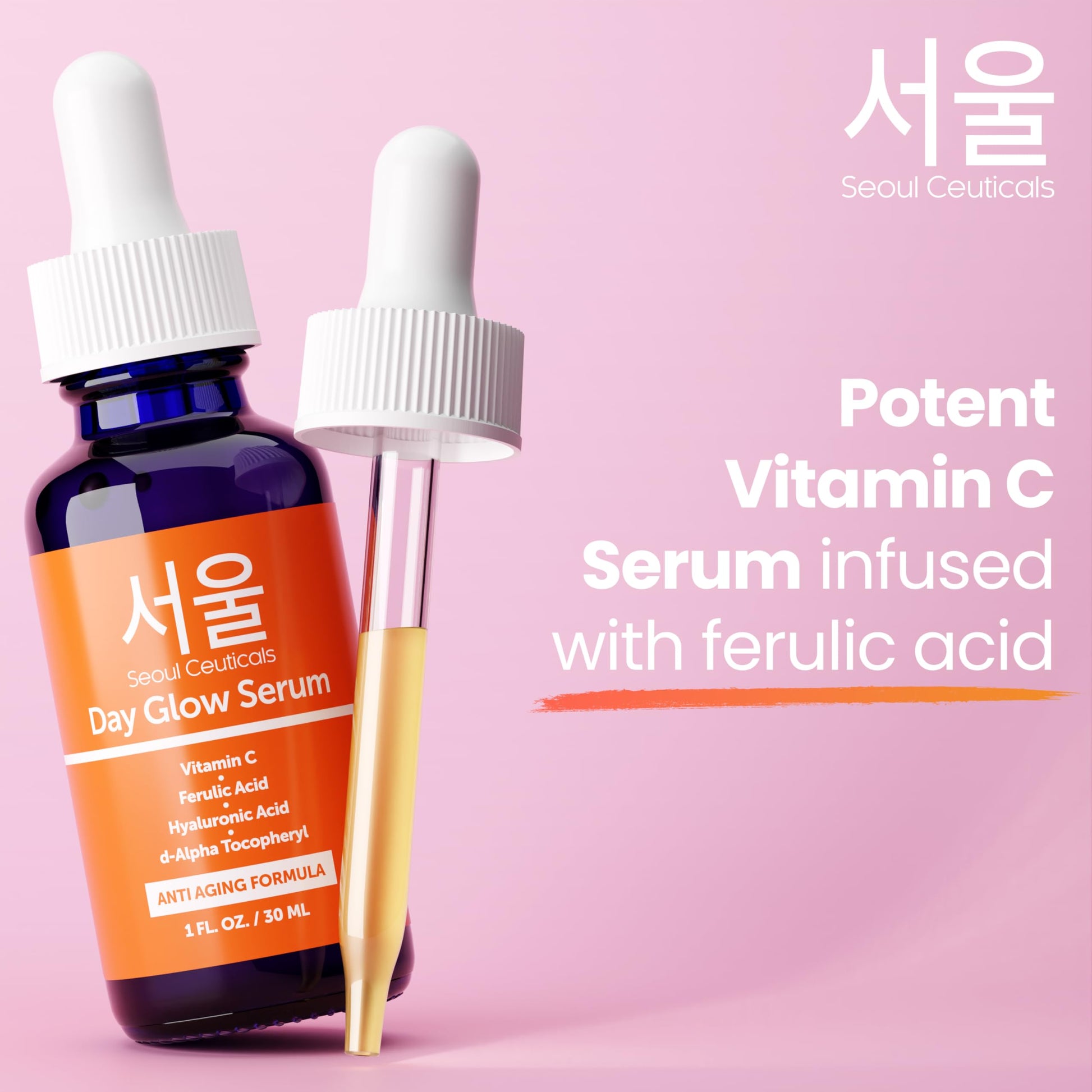 SeoulGlow 20% C + HA Anti - Aging Serum 1oz - Handbags Specialist Headquarter