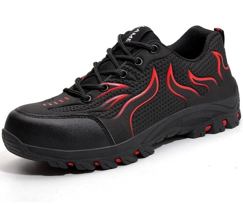 Shoes Anti-smashing Work Shoes Mesh Breathable Rubber Bottom Low Top Protective Men Shoes - Premium Men's shoes from eprolo - Just $69.99! Shop now at Handbags Specialist Headquarter