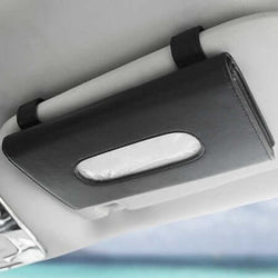 1 Pcs Car Tissue Box Towel Sets Car Sun Visor Tissue Box Holder Auto Interior Storage Decoration for BMW Car Accessories - Handbags Specialist Headquarter