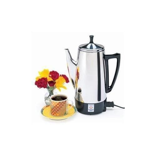 12 Cup Coffee Percolator SS - Premium Coffee & Tea Makers from Presto - Just $78.98! Shop now at Handbags Specialist Headquarter