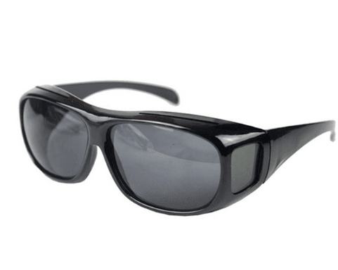 HD Vision Glasses Over Wrap Arounds Sunglasses Men Night Driving UV400 Protective Eyewear - Premium Men Sunglasses from eprolo - Just $19.99! Shop now at Handbags Specialist Headquarter