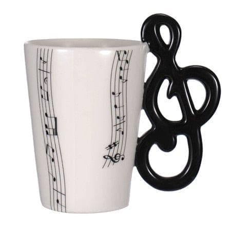 Guitar Ceramic Cup Personality Music Note Milk Juice Lemon Mug Coffee Tea Cup Home Office Drinkware Unique Gift - Premium Cups from eprolo - Just $21.56! Shop now at Handbags Specialist Headquarter
