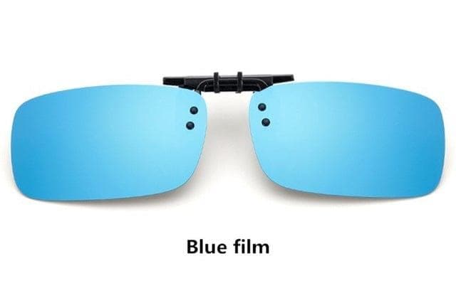 Cool Polarized Mirrored UV400 Lens Clips On Sunglasses Driving Night Vision Lens Sun Glasses Male Anti-UVA For Men Women - Premium Men Sunglasses from eprolo - Just $15.56! Shop now at Handbags Specialist Headquarter