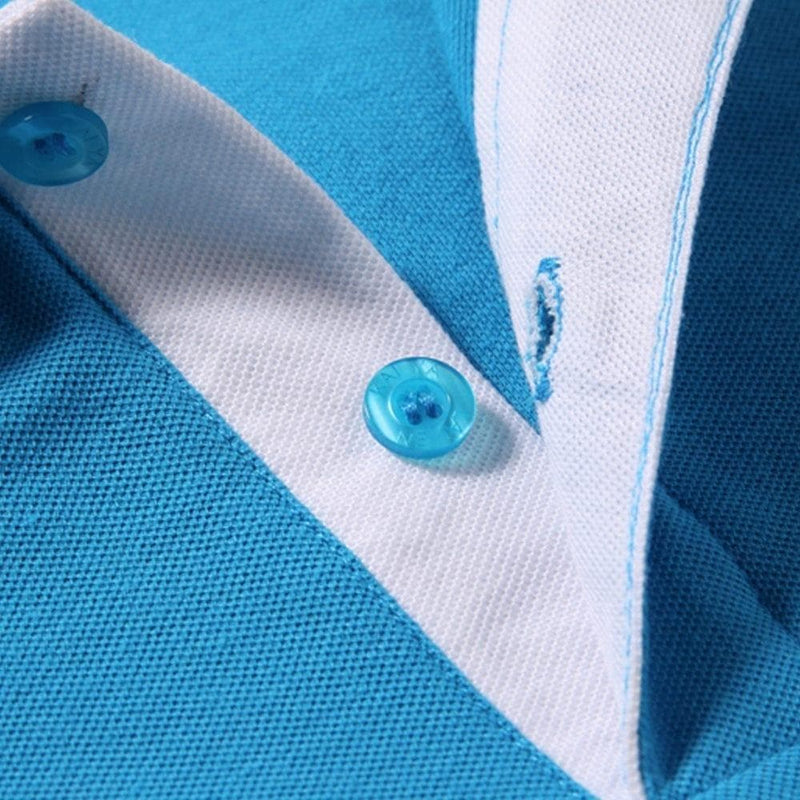 2018 Summer Men's Short Sleeve Pure Body Repair POLO Shirt - Premium MEN T-SHIRT from eprolo - Just $21.14! Shop now at Handbags Specialist Headquarter
