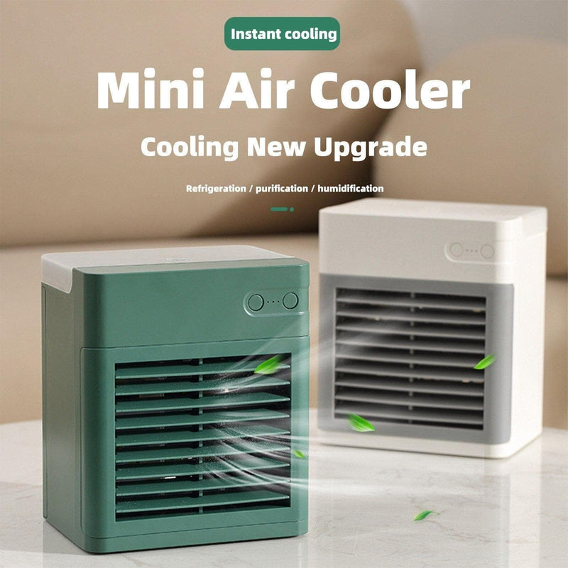 2021 Summer New Style Portable Mini Air Cooler USB Removable Air Conditioning Fan Desk Outside Travel Operation Portable Tool - Premium Home Décor from eprolo - Just $49.99! Shop now at Handbags Specialist Headquarter