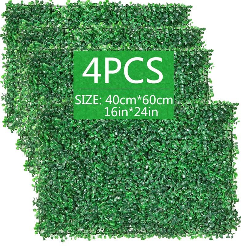 20pcs Artificial Flowers Boxwood Green Wall Grass Backdrop Panels Topiary Hedge Plants Garden Fence Wedding Party Background - Premium Artificial Plants from Culax garden Official Store - Just $47.99! Shop now at Handbags Specialist Headquarter