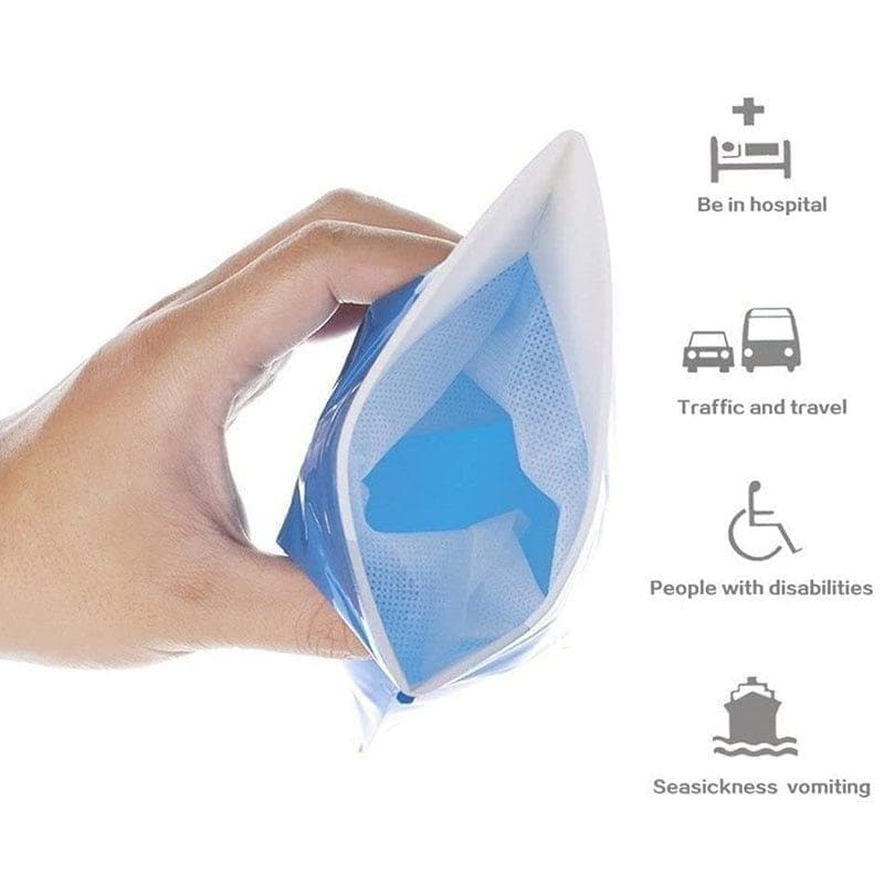 20PCS Disposable Outdoor Emergency Urine Bags Camping Pee Bag Urinal Toilet Traffic Jam Urinate Bags Portable Car Vomit Bag - Premium Home Décor from eprolo - Just $21.18! Shop now at Handbags Specialist Headquarter