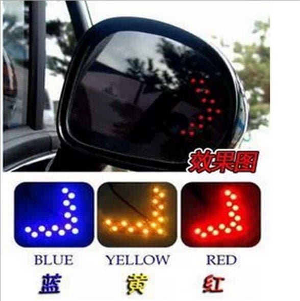 2pcs Arrow Panel 14 SMD LED Car Side Mirror Indicator Light Auto Turn Signal Light Car Styling LED Rear View Mirror AE - Premium Auto accessories from eprolo - Just $18.99! Shop now at Handbags Specialist Headquarter