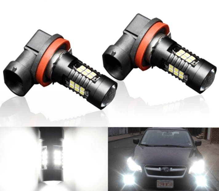 2Pcs H8 H11 Led HB4 9006 HB3 9005 Fog Lights Bulb 3030SMD 1200LM 6000K White Car Driving Running Lamp Auto Leds Light 12V 24V - Premium AUTO ELECTRONICS from eprolo - Just $14.99! Shop now at Handbags Specialist Headquarter