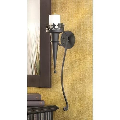 Gothic Candle Sconce - Premium Gallery of Light from Gallery of Light - Just $40.44! Shop now at Handbags Specialist Headquarter