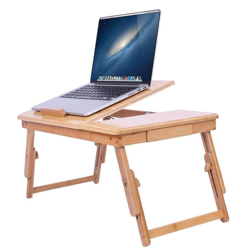 Zimtown Nature Bamboo Folding Laptop Computer Notebook Table Bed Desk Tray Stand - Premium DESK ACCESSORIES from Zimtown - Just $49.99! Shop now at Handbags Specialist Headquarter