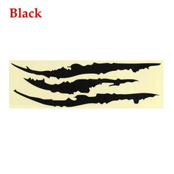 40cm*12cm Car Reflective Monster Sticker Black/White/Red Scratch Stripe Claw Marks Car Auto Headlight Vinyl Decal Car Styling - Premium AUTO ELECTRONICS from eprolo - Just $19.99! Shop now at Handbags Specialist Headquarter