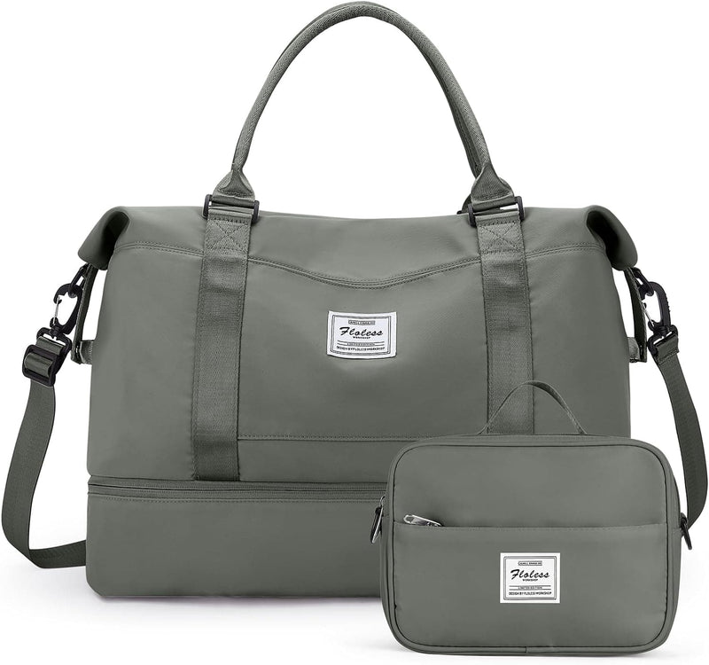 Travel Duffel Bag, Sports Tote Gym Bag, Shoulder Weekender Overnight Bag for Women - Premium BAGS AND HANDBAGS from Visit the HYC00 Store - Just $39.99! Shop now at Handbags Specialist Headquarter