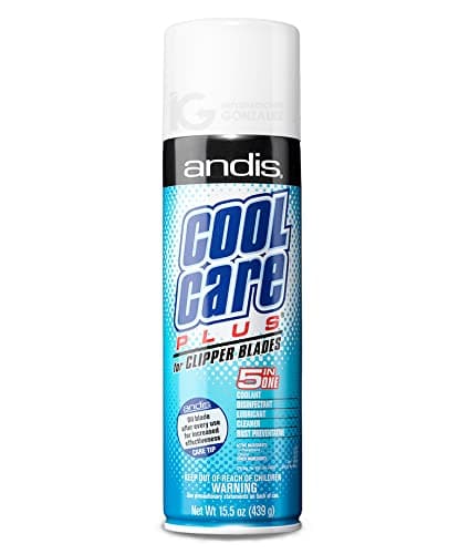 Andis 12750 Cool Care Plus 5-in-1 Clipper Spray, 15.5 oz Can, Blade Care and Treatment - Premium Hair Cutting Tools from Visit the Andis Store - Just $21.99! Shop now at Handbags Specialist Headquarter