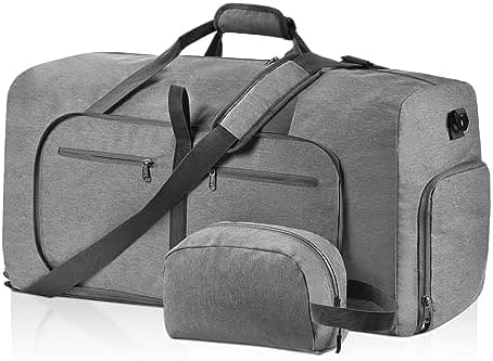 Felipe Varela 65L Duffle Bag with Shoes Compartment and Adjustable Strap,Foldable Travel Duffel Bags for Men Women,Waterproof Duffel Bags - Premium Travel Duffels from Visit the Felipe Varela Store - Just $28.99! Shop now at Handbags Specialist Headquarter