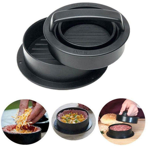 Hamburger Makers Non-Stick Chef Cutlets Hamburger Forms Press for Cutletses Burger Maker Mould Press Meat Mold Tools - Premium Cook from eprolo - Just $19.66! Shop now at Handbags Specialist Headquarter