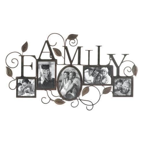 5-Photo  Family Wall Frame - Premium Accent Plus from Accent Plus - Just $64.07! Shop now at Handbags Specialist Headquarter