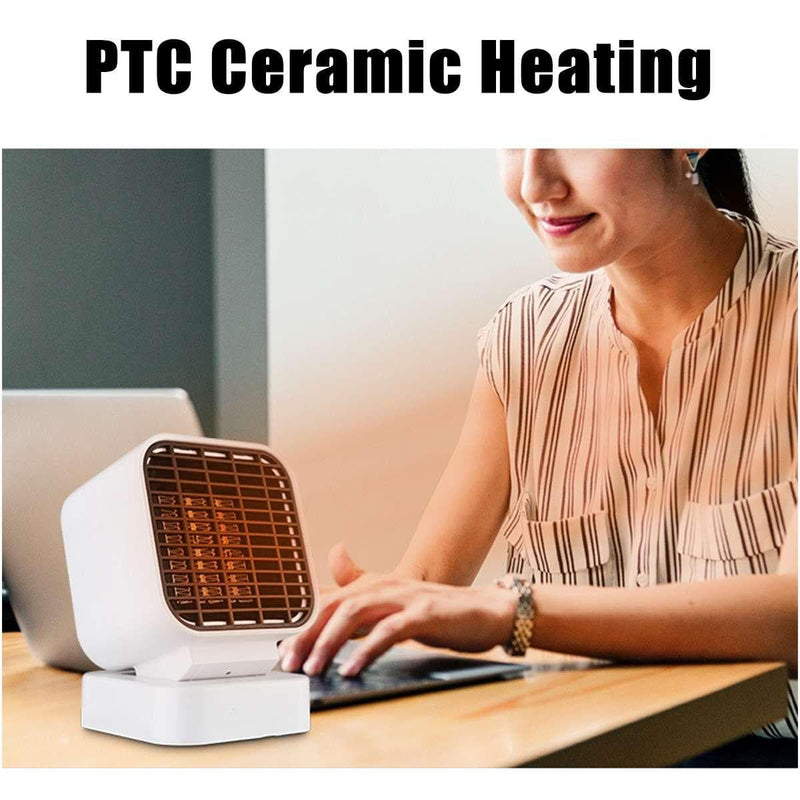 500W 3 Second Fast Electric Heater Fan Mini Portable Heater Stove PTC Ceramic Warmer for Winter Household Indoor Heating Camping - Premium Heaters from warmtoo - Just $30.99! Shop now at Handbags Specialist Headquarter