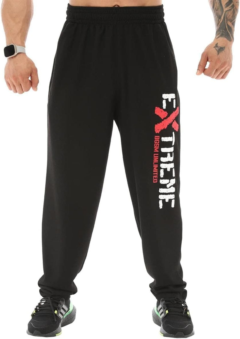 Men's Baggy Sweatpants with Pockets, Old-school Loose Fit Gym Pants - Premium Pants from Brand: BIG SAM SPORTSWEAR COMPANY - Just $71.99! Shop now at Handbags Specialist Headquarter