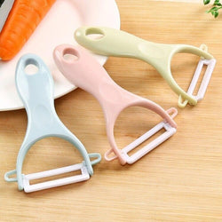kitchen gadgets Household Ceramics Melon Fruit Function Apple Paring Knife Peel Potato Skin Scraping vegetable peeler zesters - Premium Cook from eprolo - Just $11.76! Shop now at Handbags Specialist Headquarter