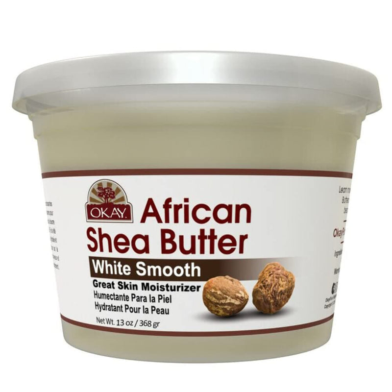 OKAY SHEA BUTTER JAR WHITE 13oz weight (16oz jar size) - Premium Body Butters from Visit the Okay Store - Just $10.30! Shop now at Handbags Specialist Headquarter