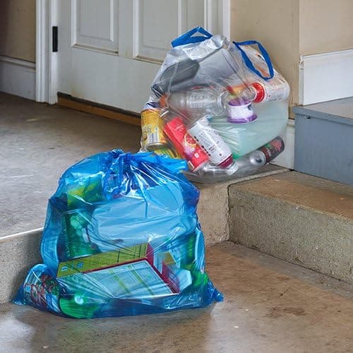 Hefty Recycling Trash Bags, Blue, 13 Gallon, 60 Count - Premium Trash Bags from Visit the Hefty Store - Just $14.99! Shop now at 
