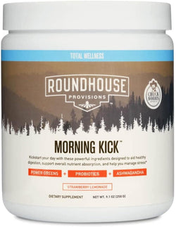 ROUNDHOUSE PROVISION Morning Kick, Powder Supplement for Healthy Digestion, Energy Levels, and Overall Wellness, 30 Servings - Premium Health Care from Visit the ROUNDHOUSE PROVISION Store - Just $92.99! Shop now at Handbags Specialist Headquarter