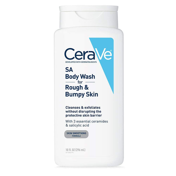 CeraVe Body Wash with Salicylic Acid | Fragrance Free Body Wash to Exfoliate Rough and Bumpy Skin | Allergy Tested | 10 Ounce - Premium Body Washes from Visit the CeraVe Store - Just $24.99! Shop now at Handbags Specialist Headquarter