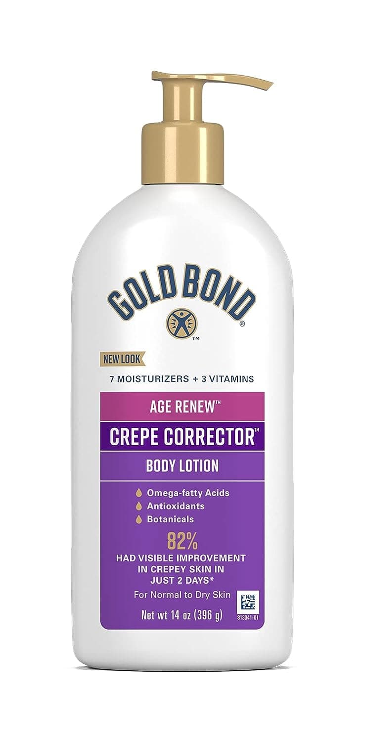 Gold Bond Age Renew Crepe Corrector Body Lotion, Replenishing & Smoothing Formula, 8 oz. - Premium Body Lotion from Visit the Gold Bond Store - Just $13.99! Shop now at Handbags Specialist Headquarter