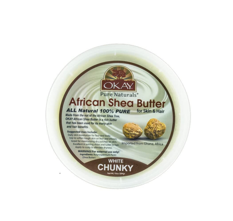 OKAY SHEA BUTTER JAR WHITE 13oz weight (16oz jar size) - Premium Body Butters from Visit the Okay Store - Just $10.30! Shop now at Handbags Specialist Headquarter