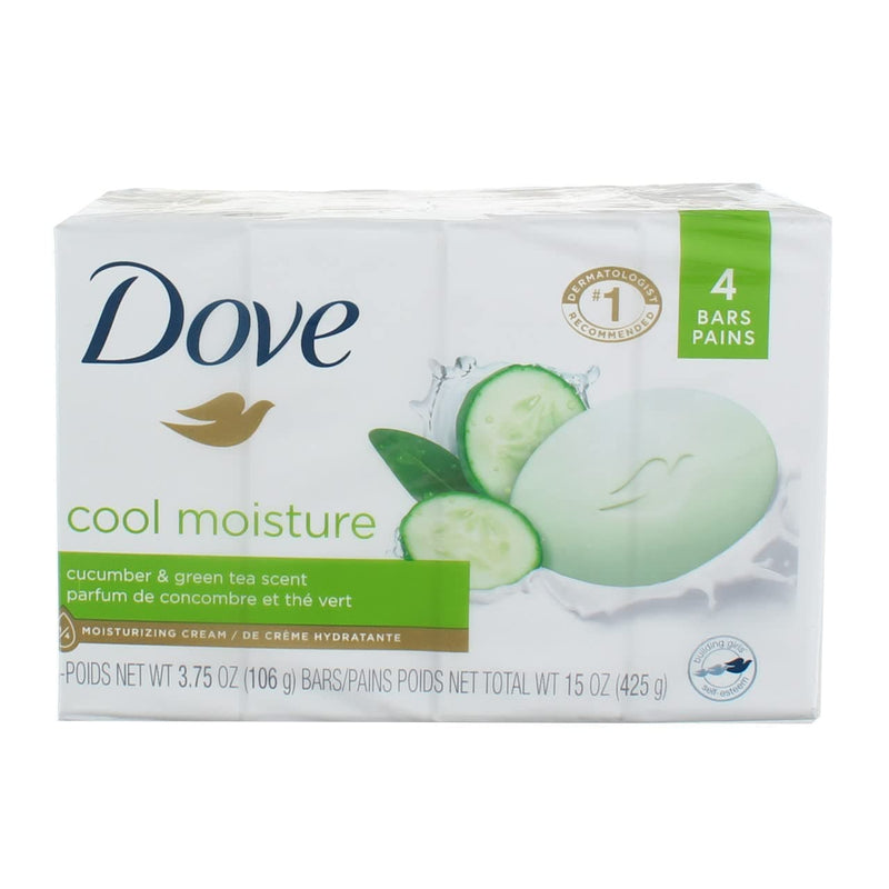 Dove Skin Care Beauty Bar For Softer Skin Cucumber and Green Tea More Moisturizing Than Bar Soap 3.75 oz, 14 Bars - Premium Shampoo from Visit the Dove Store - Just $8.99! Shop now at Handbags Specialist Headquarter
