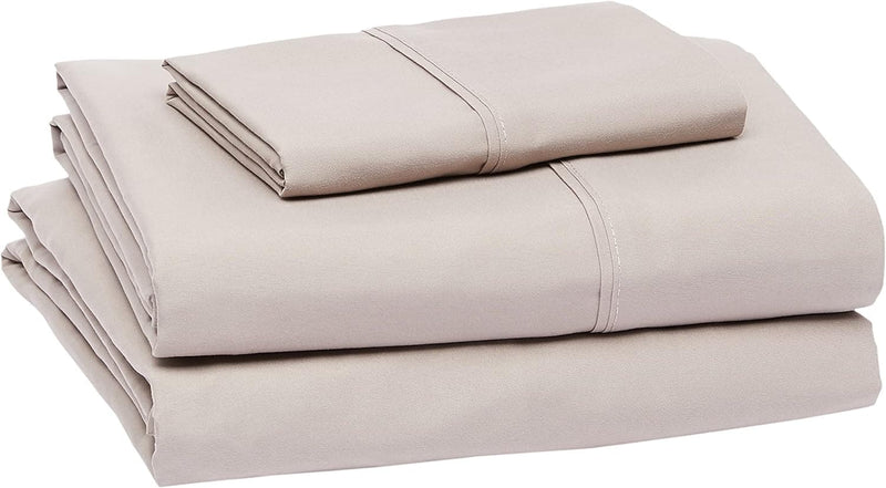 Basics Lightweight Super Soft Easy-Care Microfiber 4-Piece Bed Sheet Set with 14-Inch Deep Pockets, Queen, Black, Solid - Premium Bedding from Visit the Amazon Basics Store - Just $29.39! Shop now at Handbags Specialist Headquarter