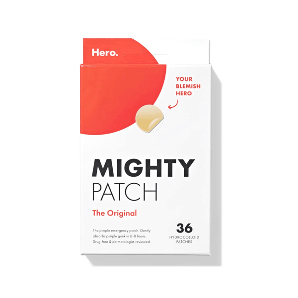 Mighty Patch Original from Hero Cosmetics - Hydrocolloid Acne Pimple Patch for Covering Zits and Blemishes, Spot Stickers for Face and Skin, Vegan-Friendly and Not Tested on Animals (36 Count) - Premium  from Mighty Patch - Just $24.71! Shop now at Handbags Specialist Headquarter