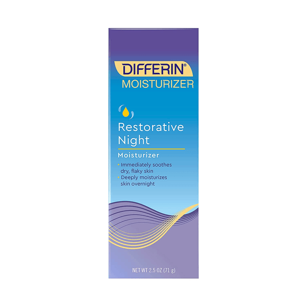 Night Cream with Hyaluronic Acid by the Makers of Differin Gel, Restorative Night Moisturizer, Gentle Skin Care for Acne Prone Sensitive Skin, 2.5 Oz - Premium  from Differin - Just $23.40! Shop now at Handbags Specialist Headquarter