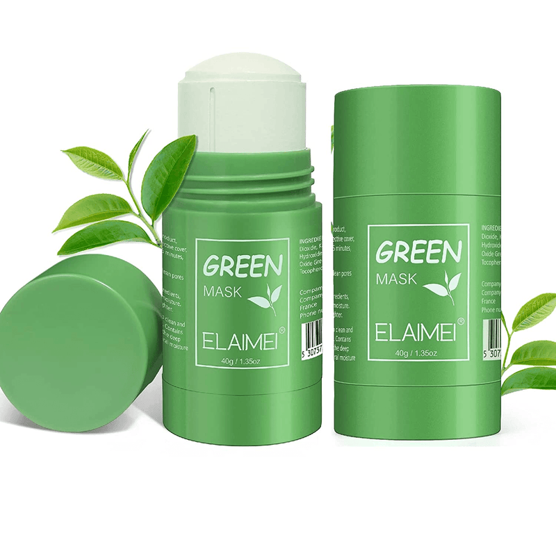 Green Tea Face Mask, Green Tea Blackhead Removal, Face Masks Skincare, Peel off Face Mask, Face Moisturizes, Oil Control, Deep Pore Cleansing, Anti-Acne, for All Skin Types (Green Tea)