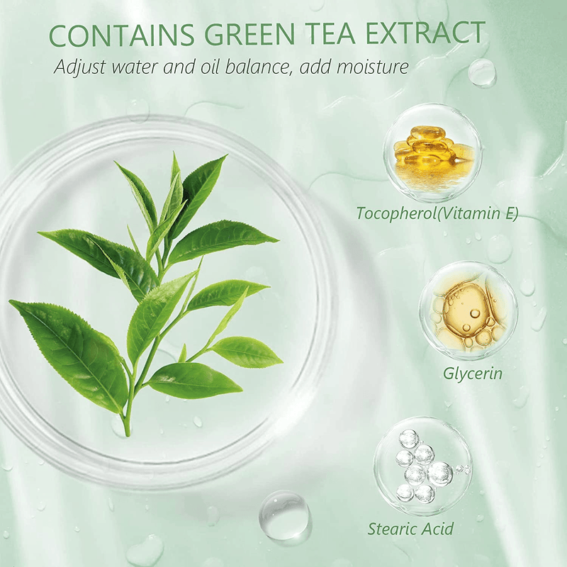 Green Tea Face Mask, Green Tea Blackhead Removal, Face Masks Skincare, Peel off Face Mask, Face Moisturizes, Oil Control, Deep Pore Cleansing, Anti-Acne, for All Skin Types (Green Tea) - Premium  from ELAIMEI - Just $21.64! Shop now at Handbags Specialist Headquarter