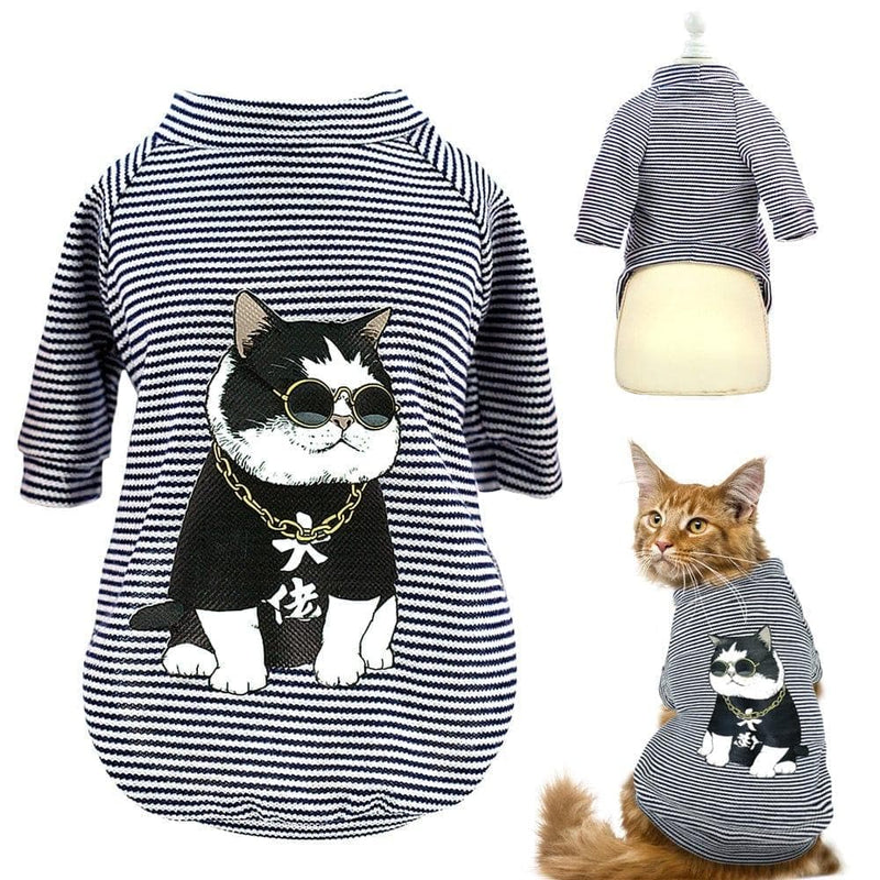 Cute Dog Clothes For Small Dogs Cats Pug French Bulldog Chihuahua Cotton Pet Clothes Puppy Shirt Summer Dog Vest T-shirts S-2XL - Premium Women's T Shirt from eprolo - Just $14.88! Shop now at Handbags Specialist Headquarter
