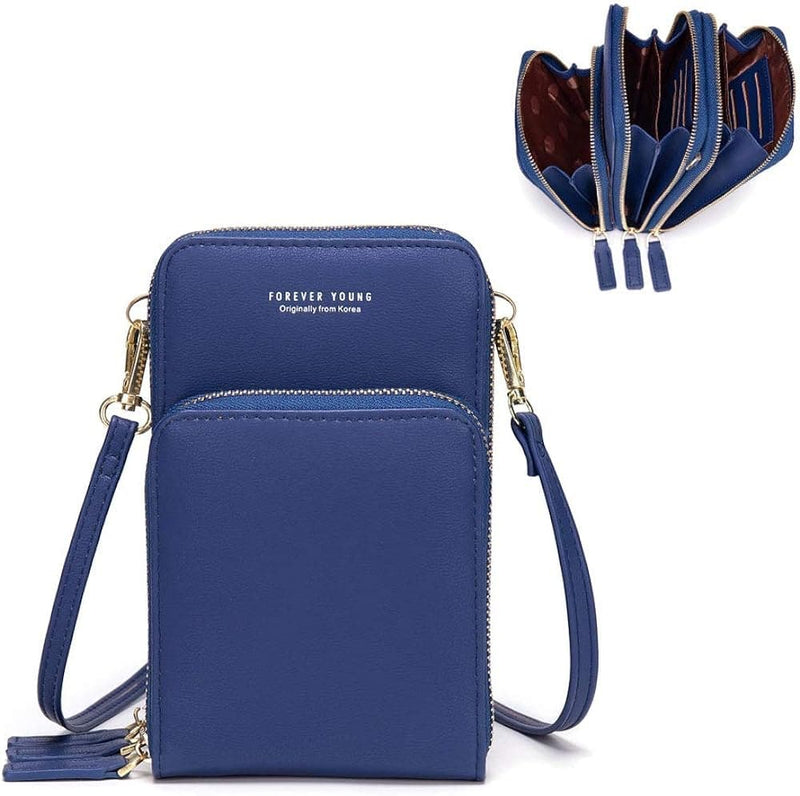 myfriday Small Crossbody Cell Phone Bag for Women, Mini Over Shoulder Handbag Purse with Credit Card Slots - Premium Crossbody Bags from Visit the myfriday Store - Just $31.99! Shop now at Handbags Specialist Headquarter