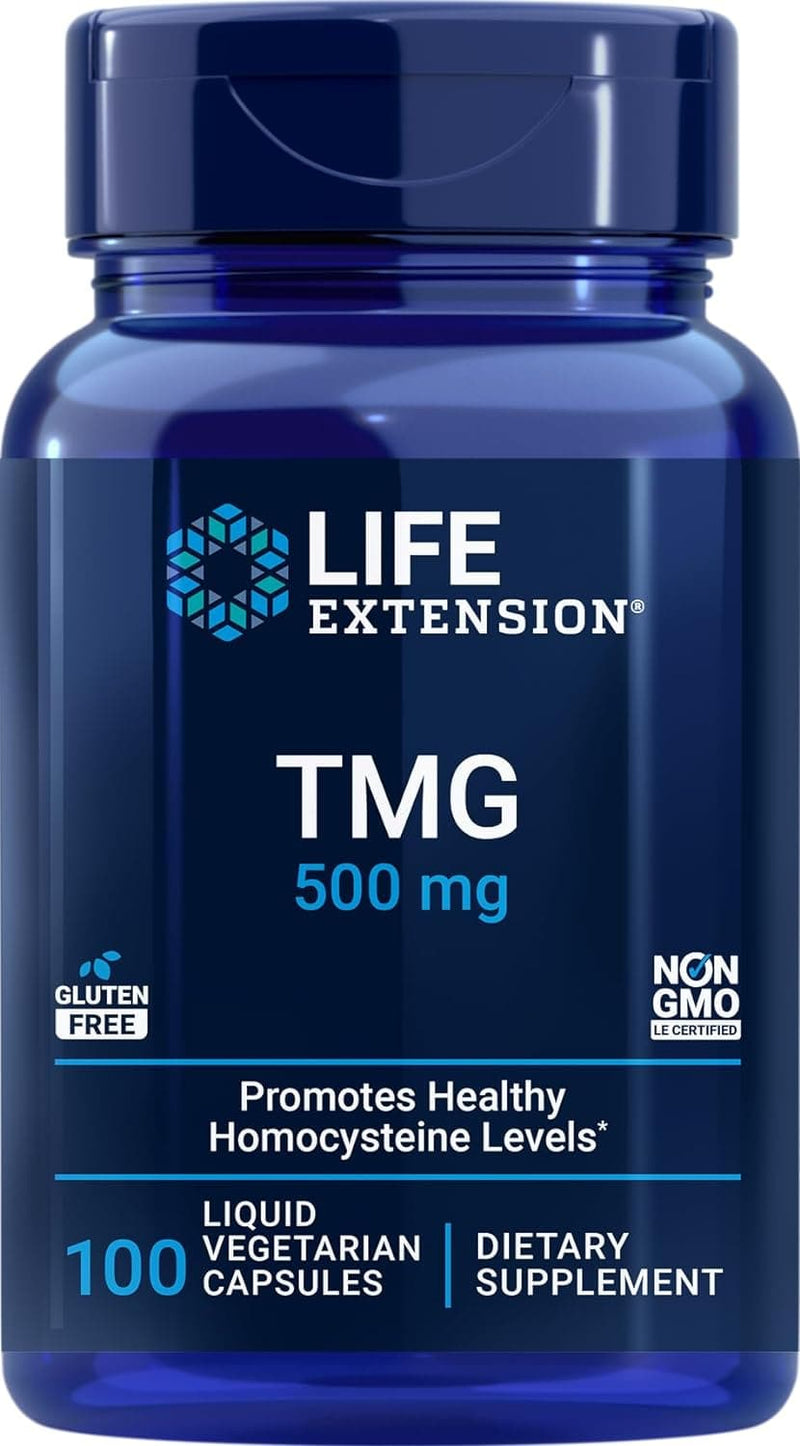 Life Extension TMG 500 mg – Trimethylglycine Supplement – Encourages Healthy Homocysteine Levels – Gluten-free – Non-gmo – Vegetarian – 60 Liquid Vegetarian Capsules - Premium Health Care from Visit the Life Extension Store - Just $18.99! Shop now at Handbags Specialist Headquarter