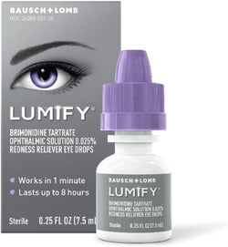 LUMIFY Redness Reliever Eye Drops 0.25 Ounce (7.5mL) - Premium Health Care from Visit the LUMIFY Store - Just $34.99! Shop now at Handbags Specialist Headquarter