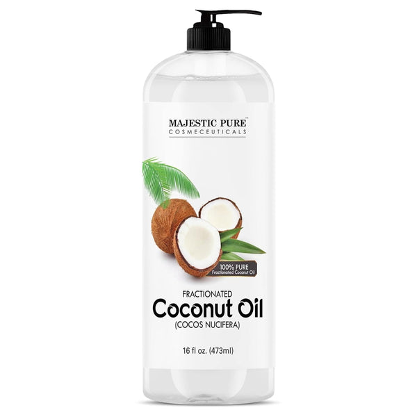 Majestic Pure Fractionated Coconut Oil - Relaxing Massage Oil, Liquid Carrier Oil for Diluting Essential Oils - Skin, Lip, Body & Hair Oil Moisturizer & Softener - 16 fl oz - Premium Oil from Visit the MAJESTIC PURE Store - Just $25.99! Shop now at Handbags Specialist Headquarter