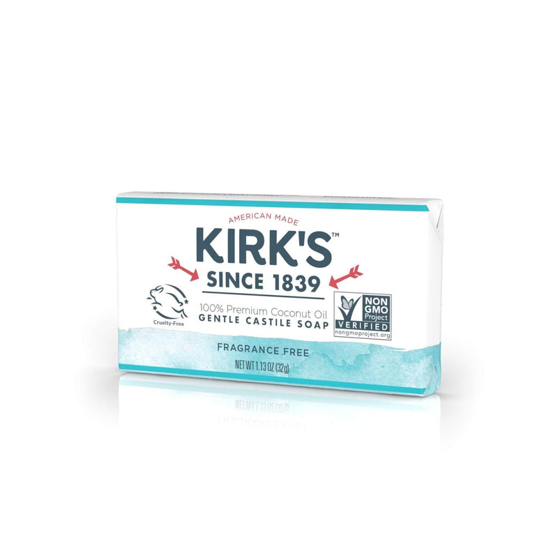 Kirk's Castile Bar Soap Clean Soap for Men, Women & Children | Premium Coconut Oil | Sensitive Skin Formula, Vegan | Fragrance-Free/Unscented | 4 oz. Bars - 18 Pack - Premium Soaps from Visit the Kirk's Store - Just $13.41! Shop now at Handbags Specialist Headquarter