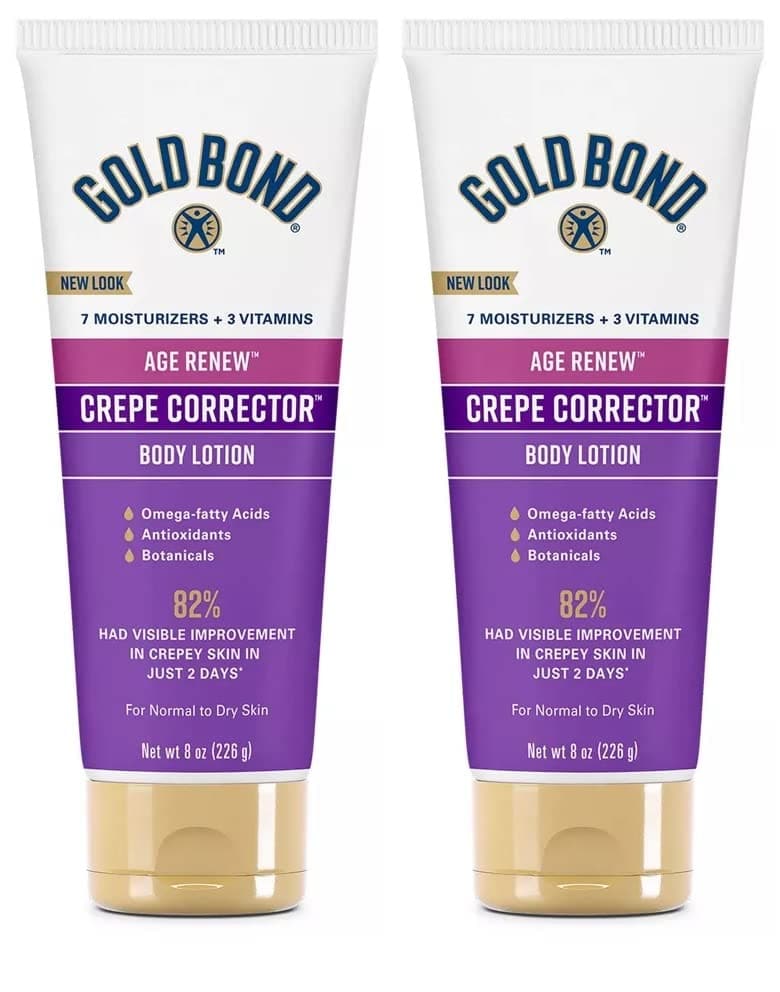 Gold Bond Age Renew Crepe Corrector Body Lotion, Replenishing & Smoothing Formula, 8 oz. - Premium Body Lotion from Visit the Gold Bond Store - Just $13.99! Shop now at Handbags Specialist Headquarter